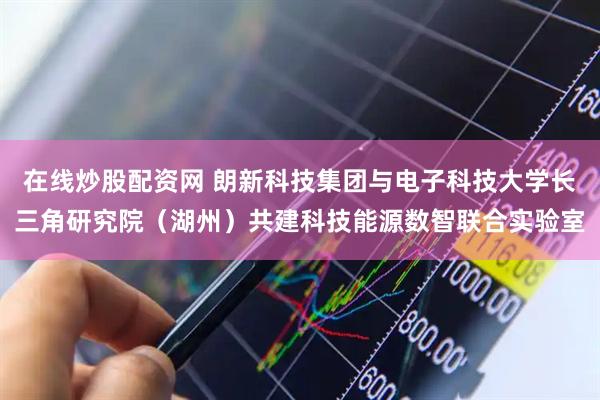 在线炒股配资网 朗新科技集团与电子科技大学长三角研究院（湖州）共建科技能源数智联合实验室
